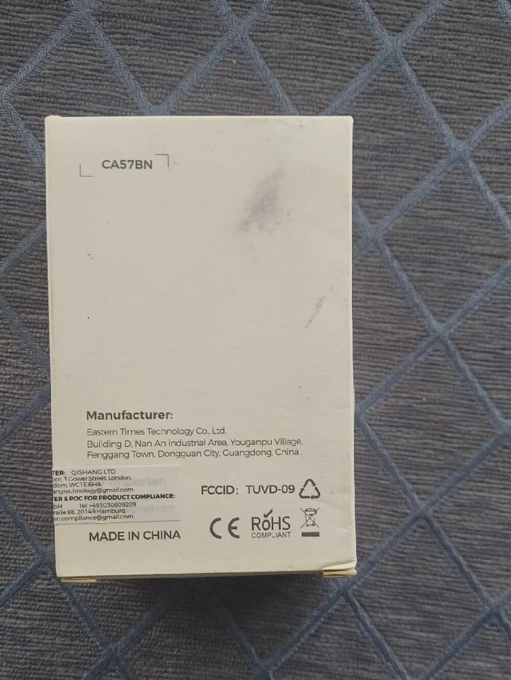 Source Unknown White Wireless Mouse D-09